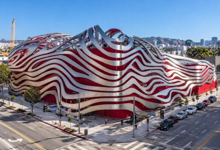 Petersen Automotive Museum in Miracle Mile Los Angeles